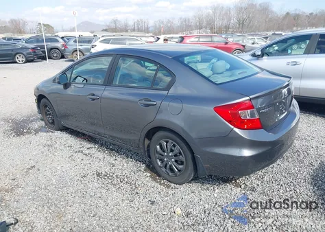 2012 Honda Civic Lx z USA, uszkodzony, nr VIN 19XFB2F54CE091708